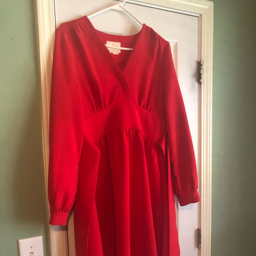Kate Spade red A-line Dress